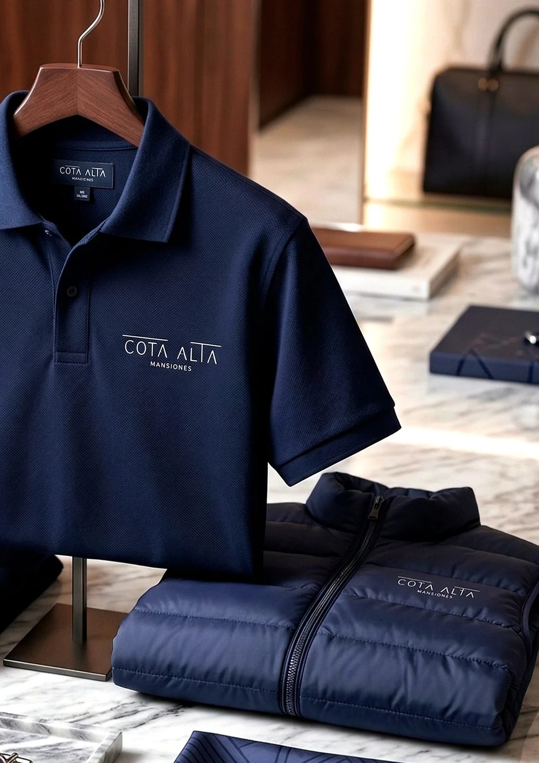 Cota Alta — identidad aplicada a textil
