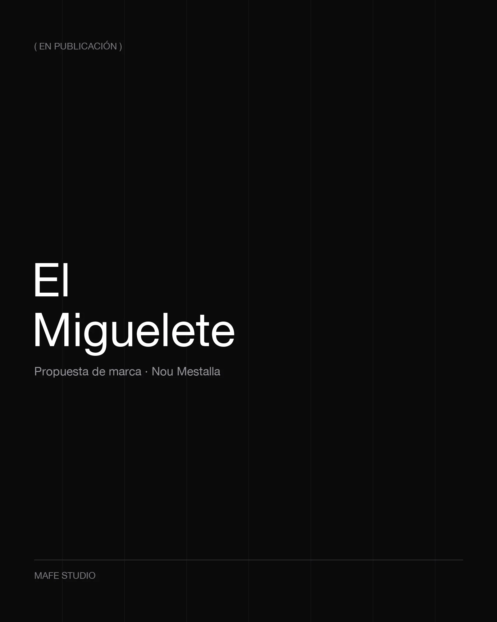 El Miguelete — Propuesta de marca