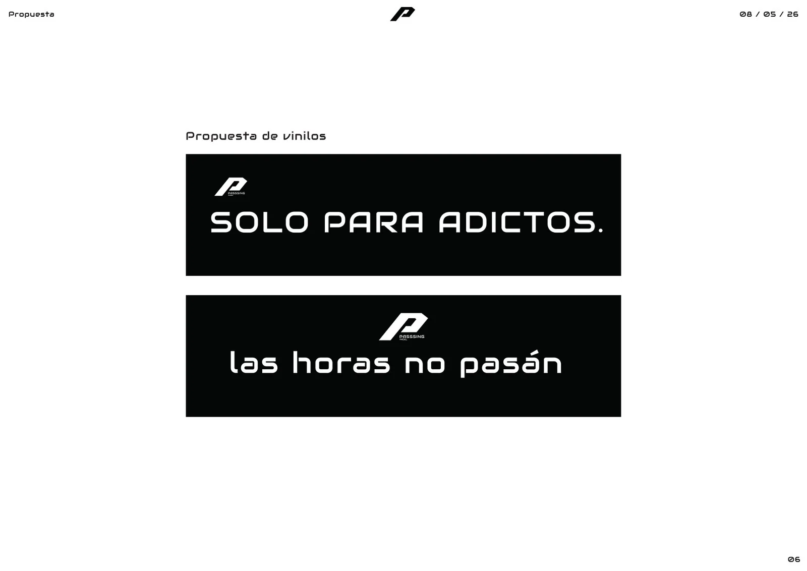 Equipación Passing Padel